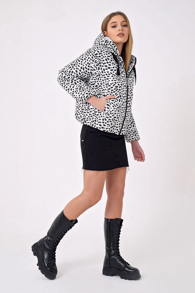 Bigdart Casaco Branco Roupas por atacado Outono