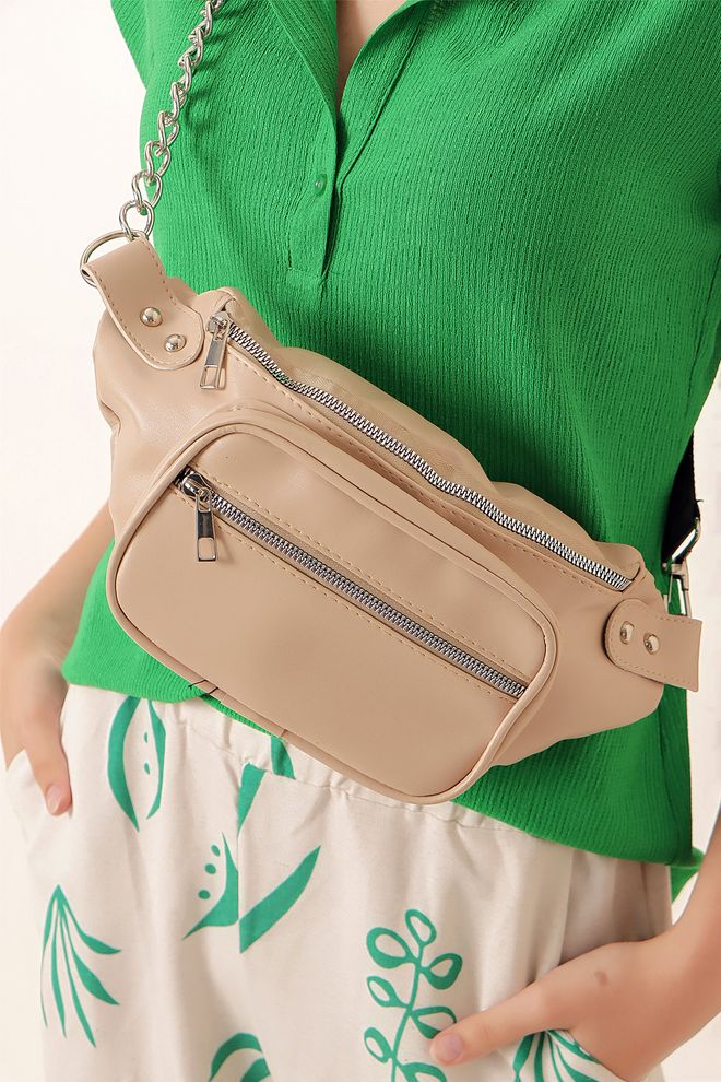 Bigdart Чанта за кръст Екрю Дрехи на едро 1