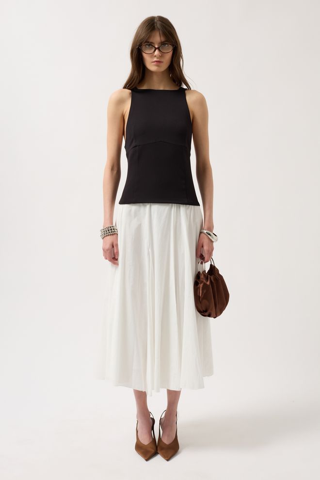 Black Fashion Μπλούζα Λεπτομερής Κορδέλα Πίσω Μαύρο Χονδρικό εμπόριο ενδυμάτων Κομψό