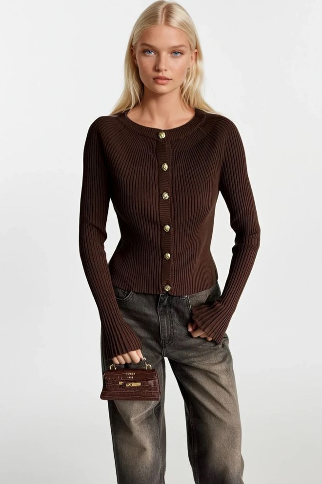 Black Fashion Μαύρο Ζακέτα Slim Fit Με Μανίκια Καμπάνα Χονδρικό εμπόριο ενδυμάτων Casual