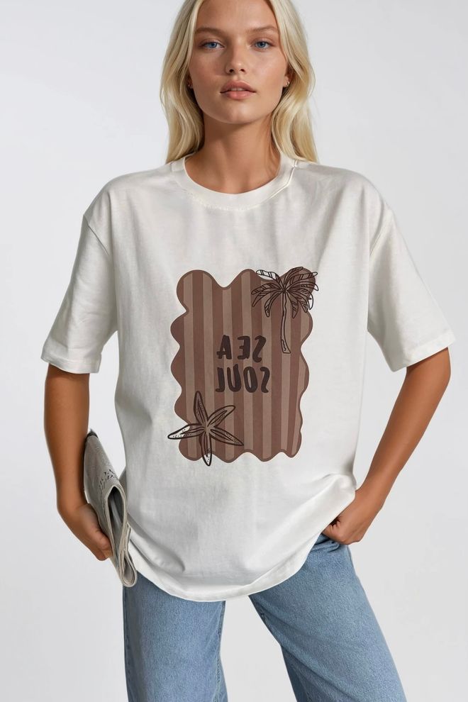 Black Fashion Белый Футболка Повседневный Уличная Одежда Круглая Шея Регулярная Посадка Оптовая продажа одежды Уличная одежда