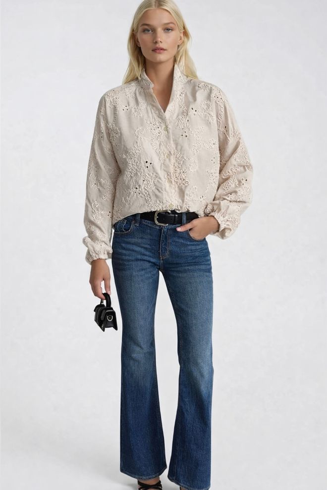 Black Fashion Beige Grandad Neck Buttoned Shirt Wholesale Clothing Cotton