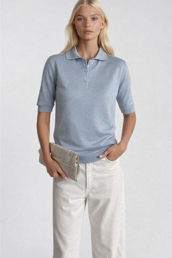 Black Fashion Mavi Gündelik Kolej Zarif Bluz Toptan Giyim Sokak Tarzı