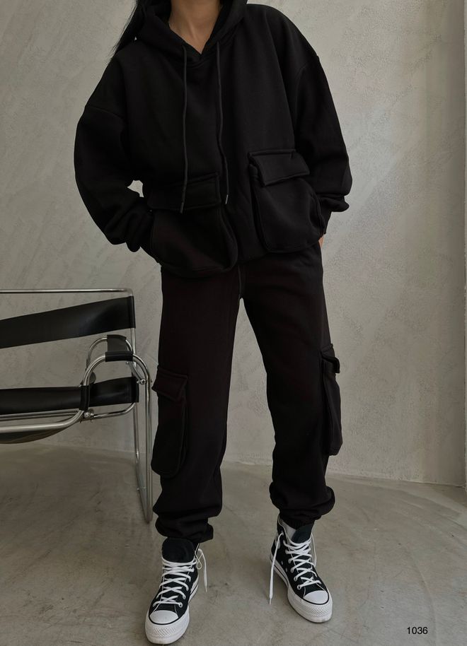 Black Fashion Traje Negro Ropa al por mayor 0