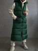 Ένα μοντέλο χονδρικής πώλησης ρούχων φοράει 38220-vest-khaki, τούρκικο  χονδρικής πώλησης από 