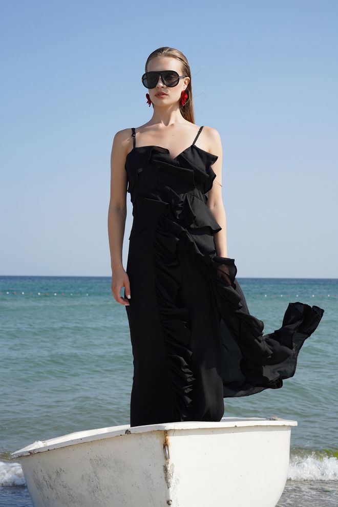 Black Fashion Црн Секси Елегантан Глам Формални Неформалан Блуза Велепродаја одеће Неформалан
