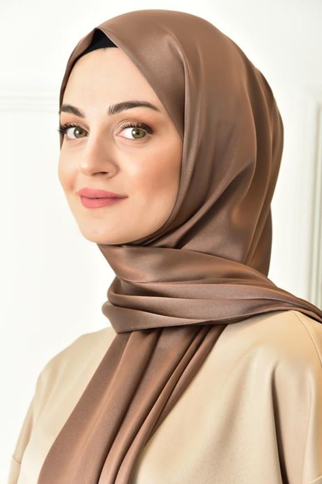 Velvet Şal Kahverengi Toptan Giyim 2
