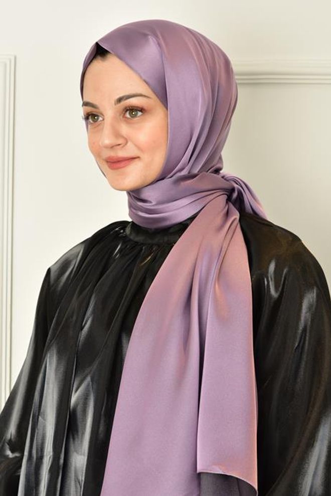 Velvet Şal Lila Toptan Giyim 2
