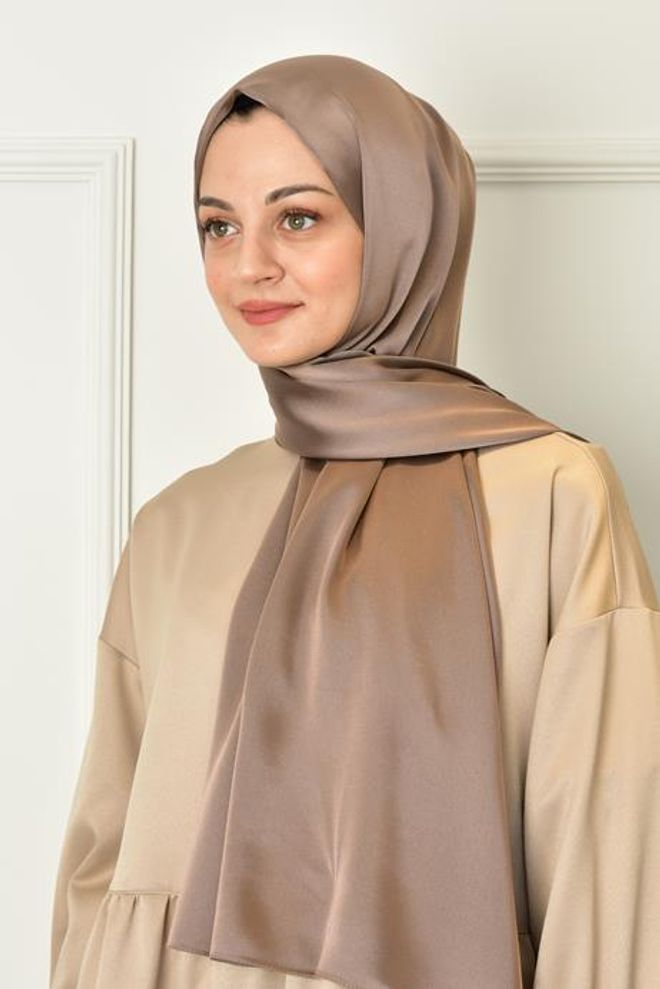 Velvet Şal Sütlü Kahve Toptan Giyim 1