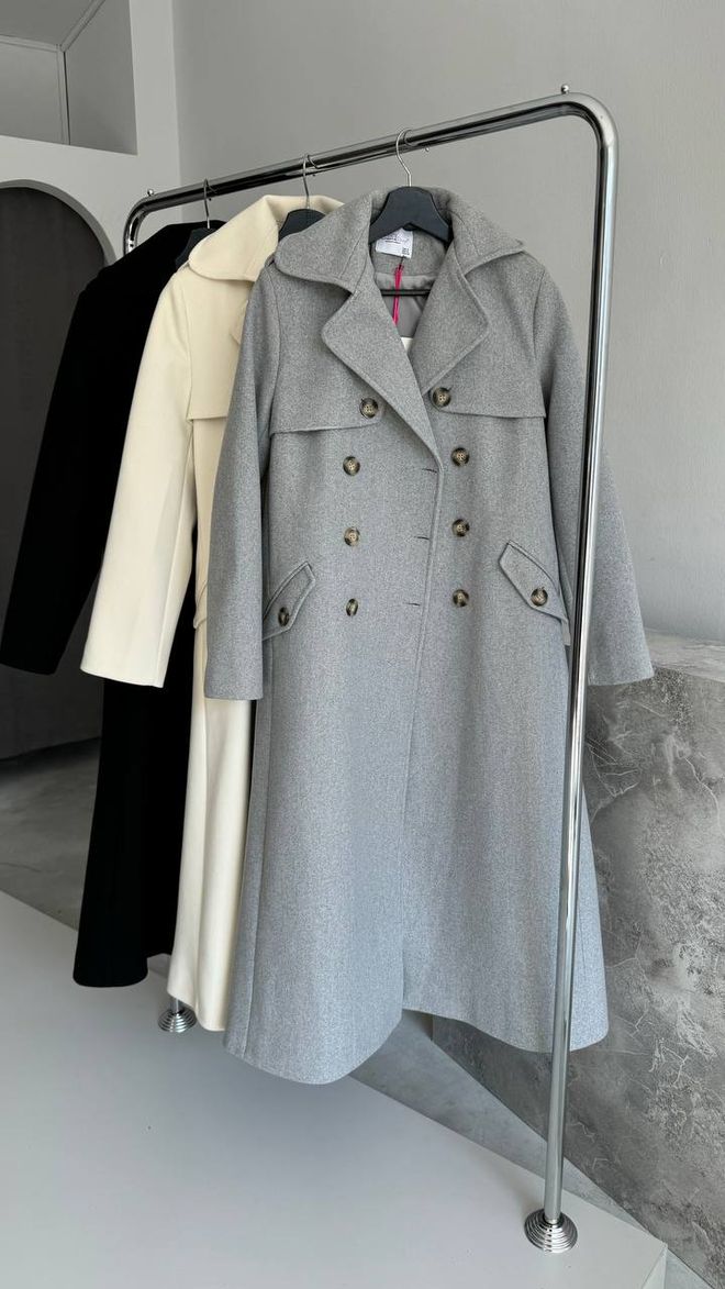 Cream Rouge Antspaudas Windbreaker Coat Ecru Didmeninė prekyba drabužiais Aptempta ir platėjanti