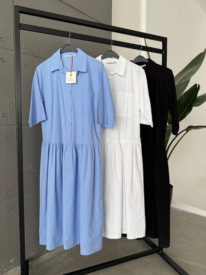 Cream Rouge Vestido Largo De Popelina Negro Ropa al por mayor Casual