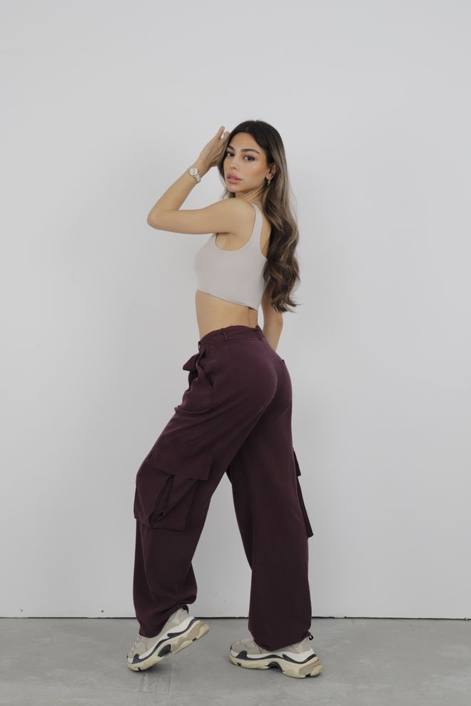 Cream Rouge Trousers Shipping Wholesale Clothing Summer
