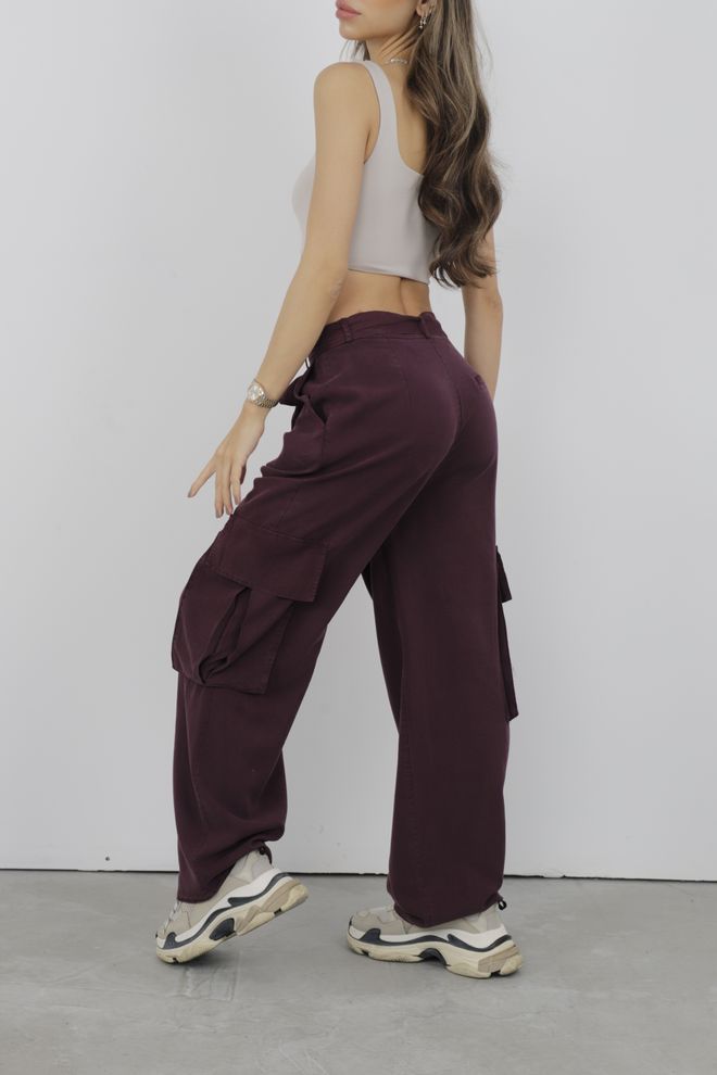 Cream Rouge Trousers Shipping Wholesale Clothing 8