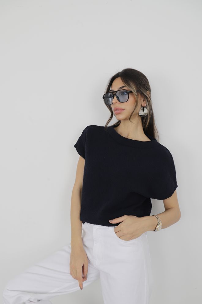 Cream Rouge Blusa Básica Ropa al por mayor Casual