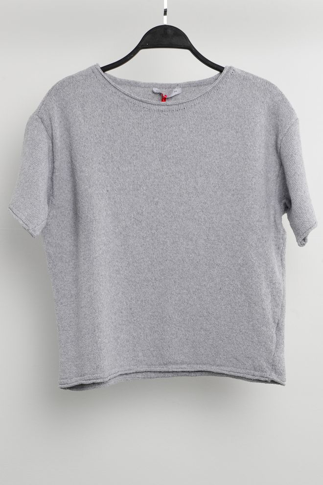 Cream Rouge Knitwear Body Gris Ropa al por mayor Casual