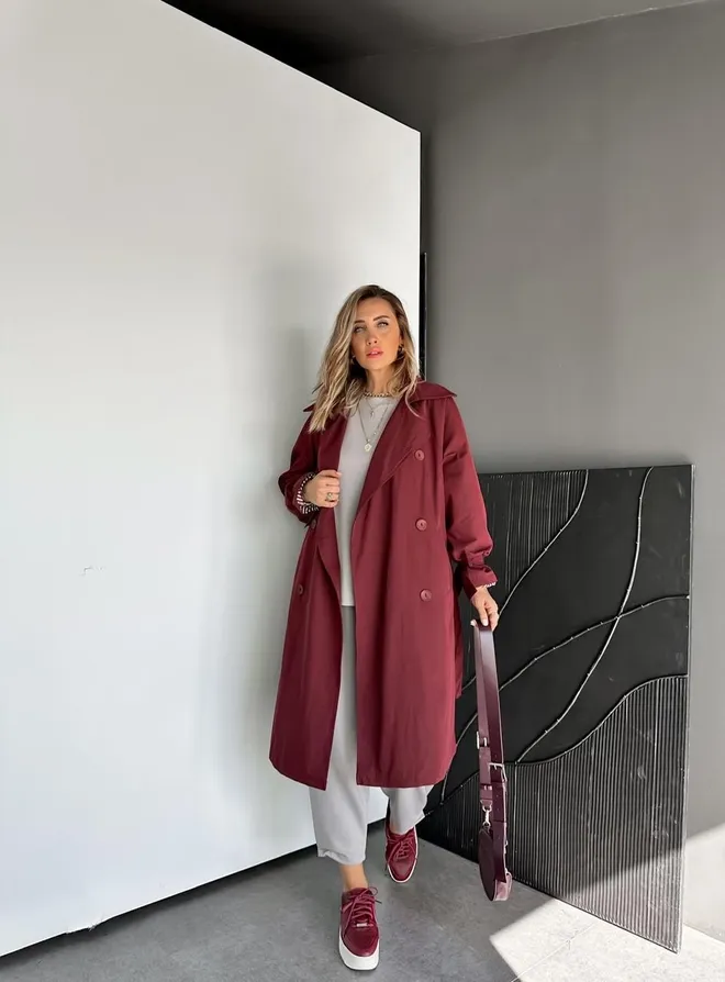 Cream Rouge Lietpaltis Tamsiai Raudona Didmeninė prekyba drabužiais Kokteilinė