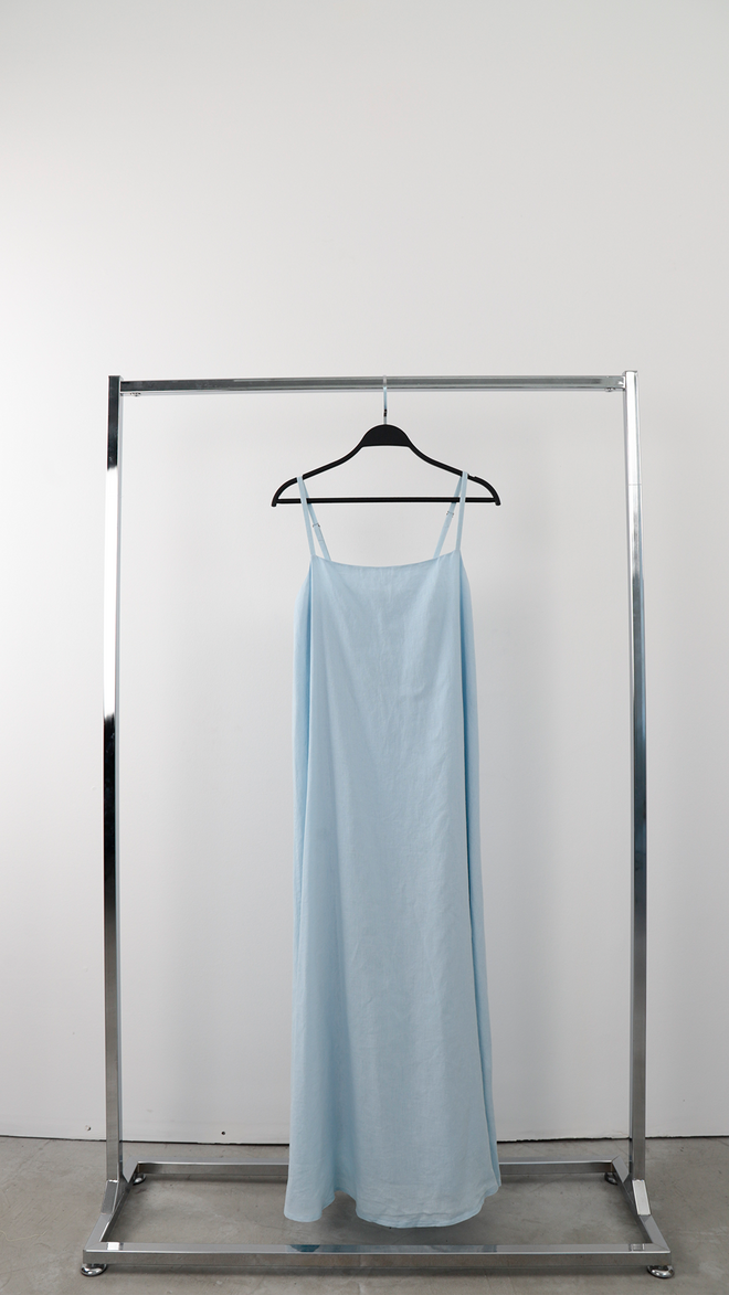 Cream Rouge Blu Casual Elegante Sottoveste Maxi Vestito Abbigliamento all'ingrosso Casuale