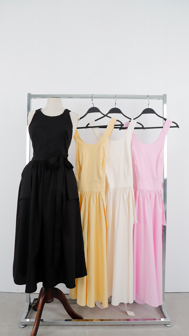 Cream Rouge White Fit And Flare Midi Dress Wholesale Clothing Formal