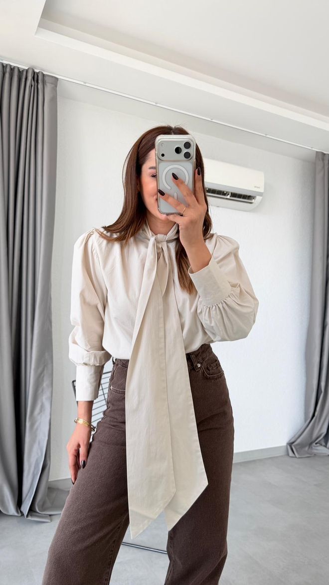 Cream Rouge Camicia Bianca Elegante Formale Vintage Abbigliamento all'ingrosso Casuale