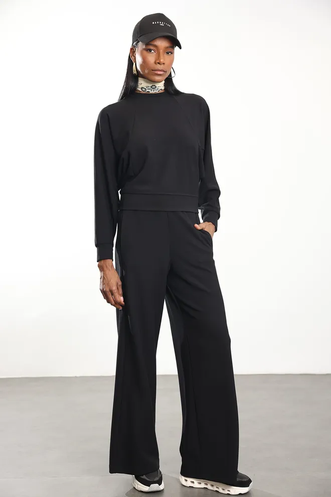 Cream Rouge Black Tracksuit Sport Casual Streetwear Wholesale Clothing Summer