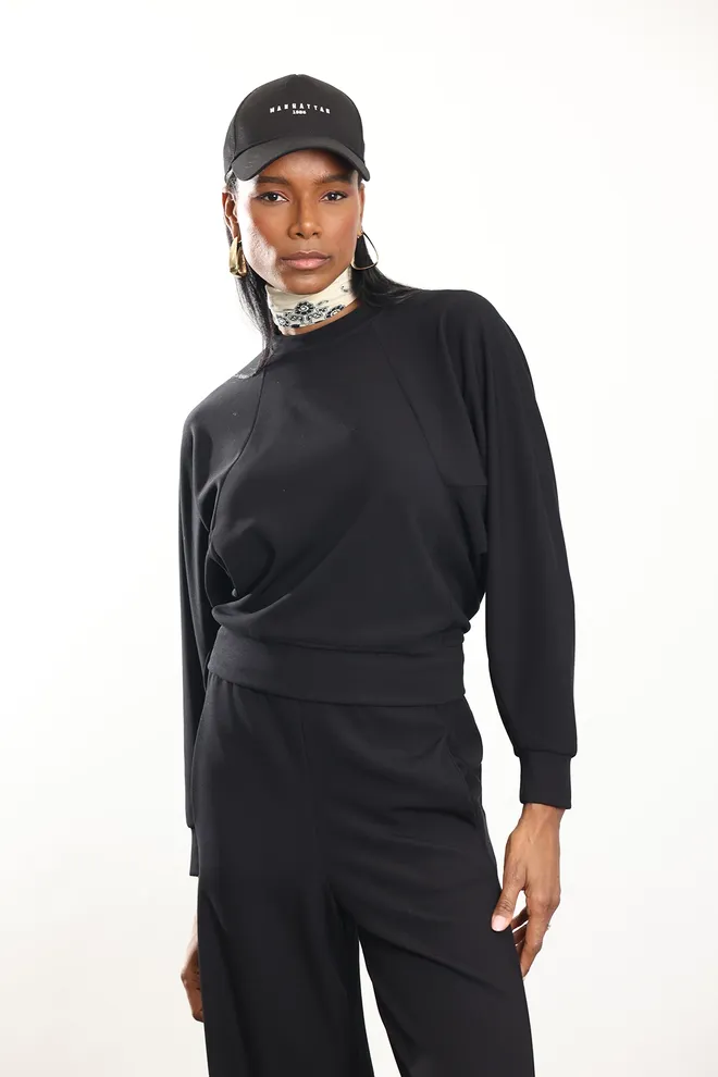 Cream Rouge Black Tracksuit Sport Casual Streetwear Wholesale Clothing Sport