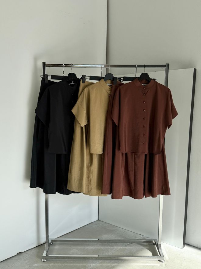 Cream Rouge Black Modest Casual Elegant Formal Suit Wholesale Clothing Lounge