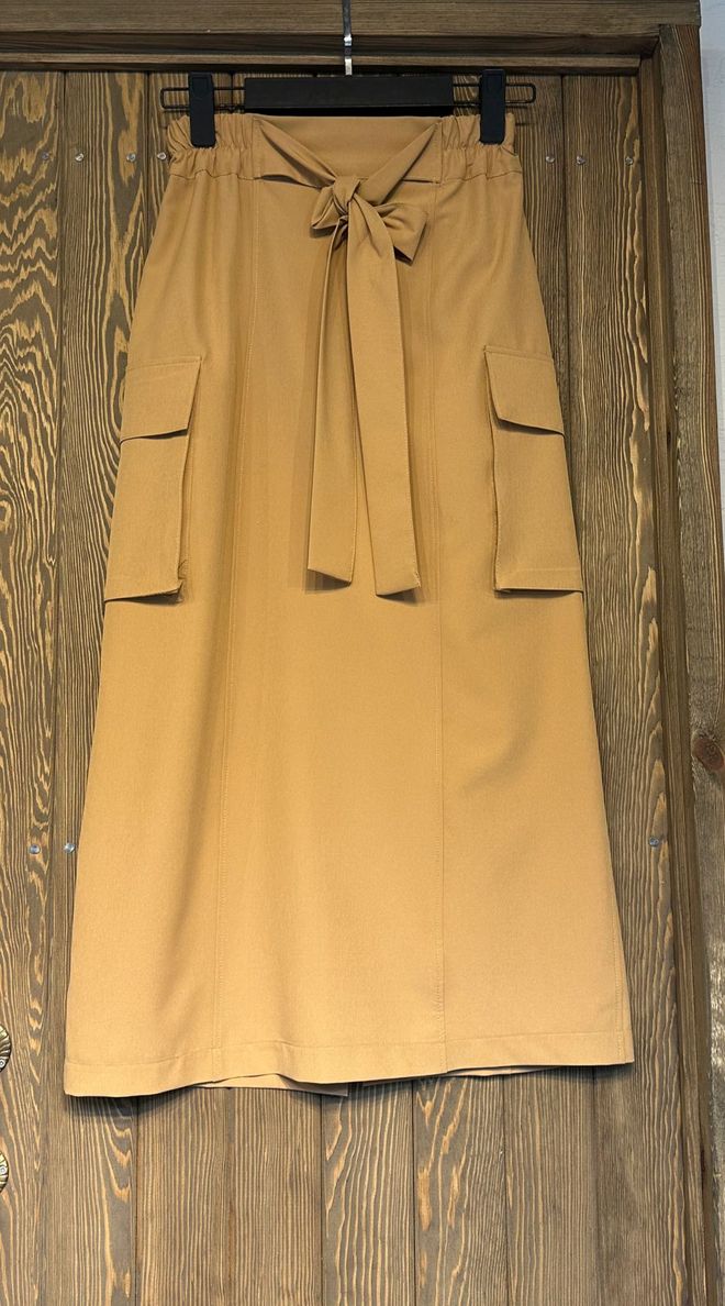 Cream Rouge Fusta Cargo Buzunar Camel Îmbrăcăminte cu ridicata Casual
