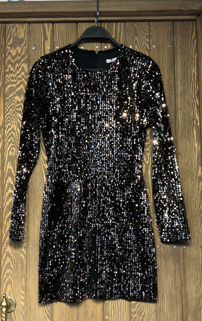 Cream Rouge Φόρεμα Με Παγιέτες Χάλκινο Χονδρικό εμπόριο ενδυμάτων Επίσημο