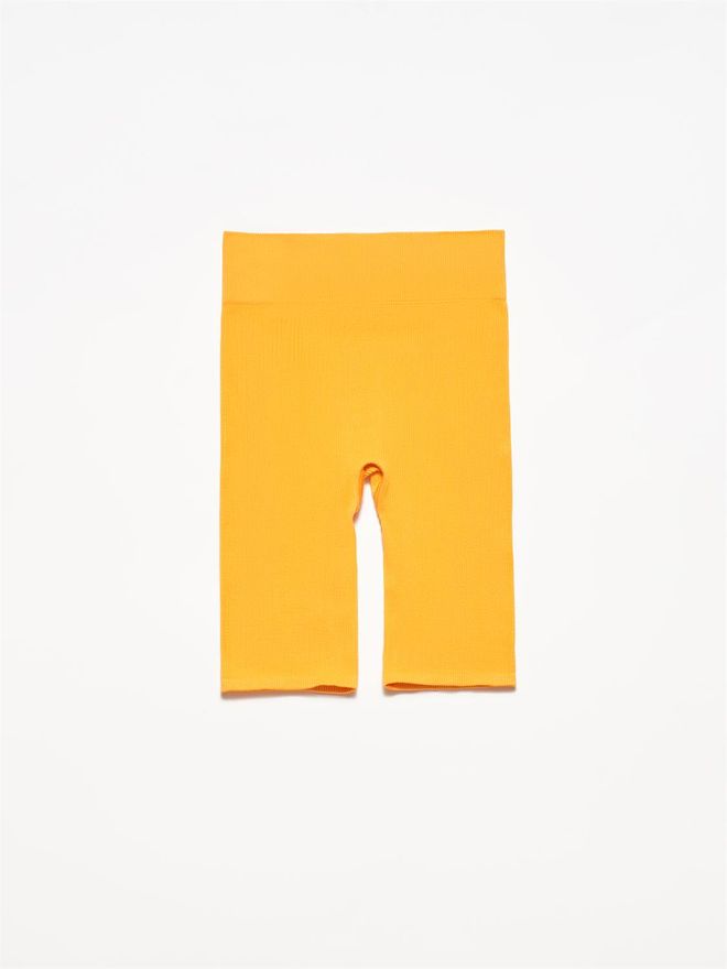 Ilia Orange Shorts Wholesale Clothing Elastane
