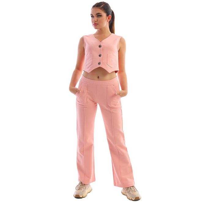 EDELLE Tuta Sportiva Edelle Salmon Gilet Abbigliamento all'ingrosso Casuale