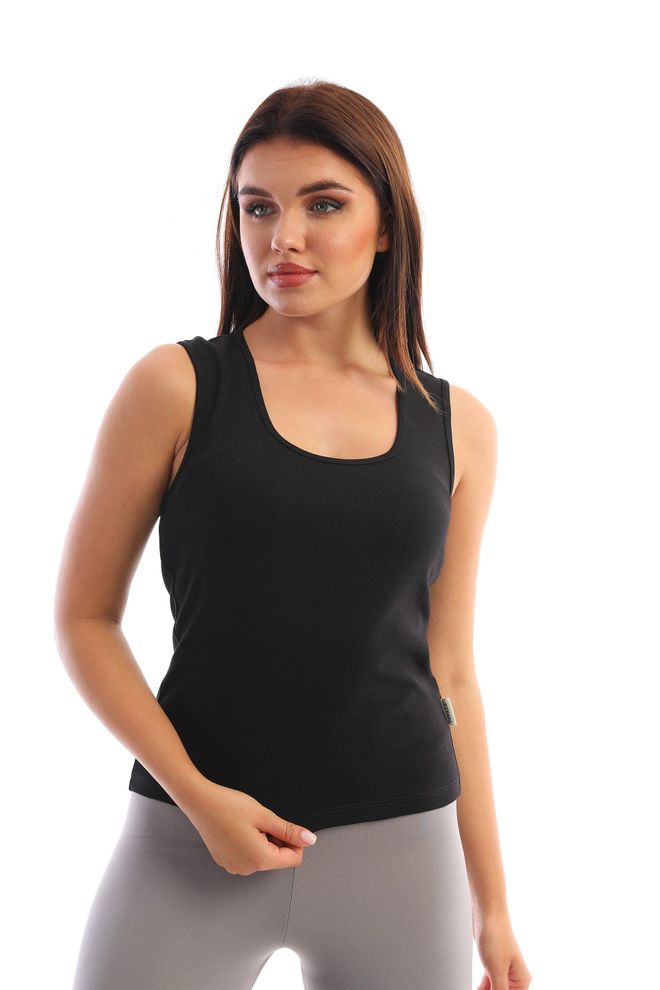 EDELLE Camiseta Sin Mangas Con Lazo Y Cuello Redondo Ropa al por mayor 0