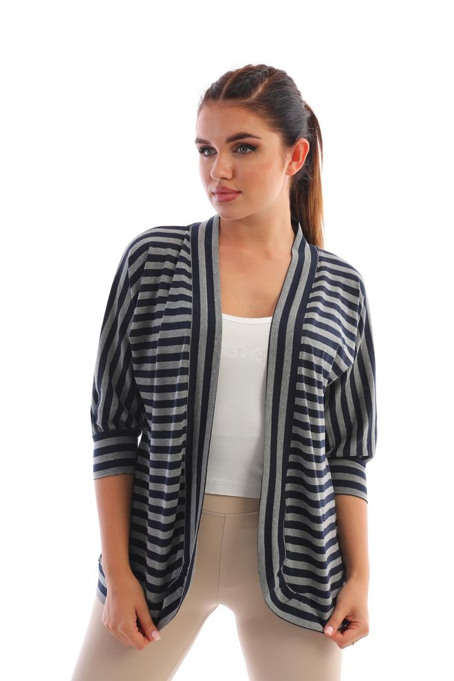 EDELLE Striped Women's Cardigan Wholesale Clothing Casual