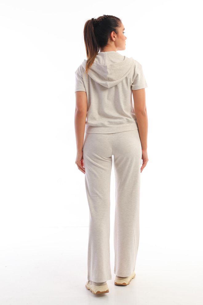 EDELLE Tuta Da Ginnastica In Felpa Con Cappuccio A Maniche Corte Abbigliamento all'ingrosso Sportivo