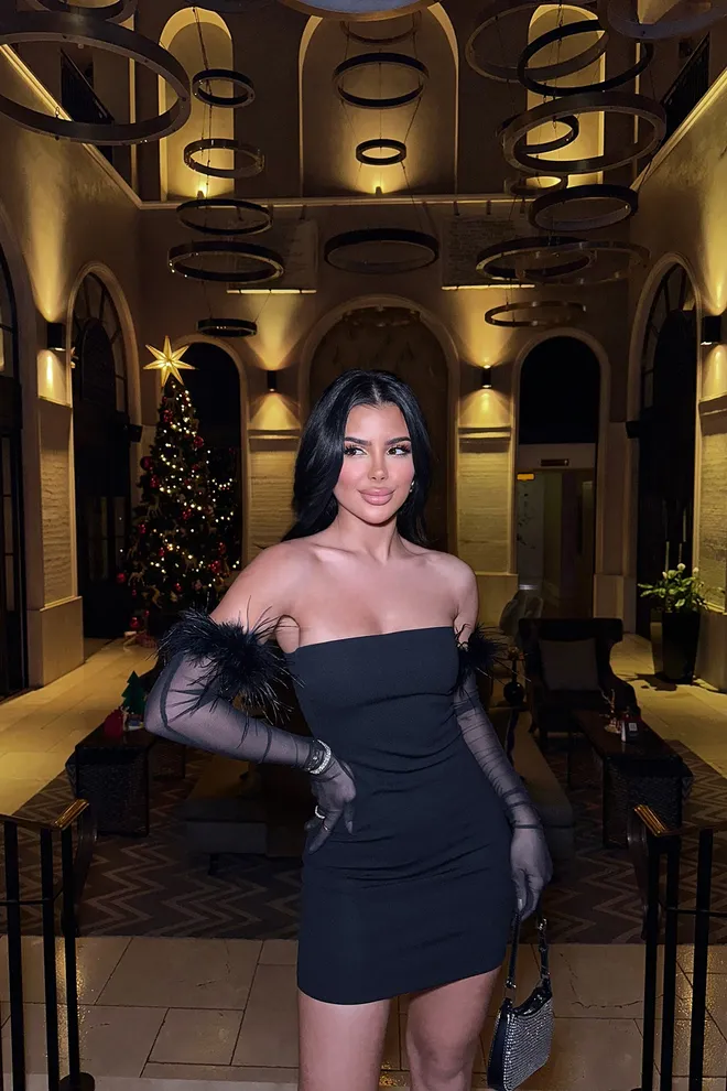 EYYO ATELIER Μαύρο Φόρεμα Τούλι Με Στράπλες Χονδρικό εμπόριο ενδυμάτων Κομψό