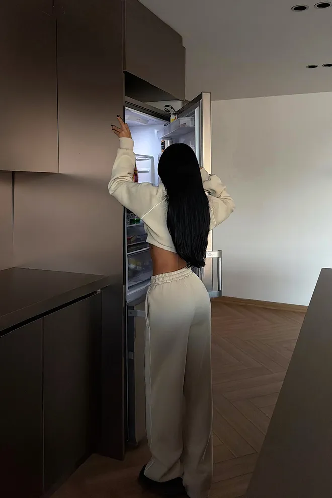 EYYO ATELIER Chándal Beige Casual Deportivo Jogger Conjunto Ropa al por mayor Primavera