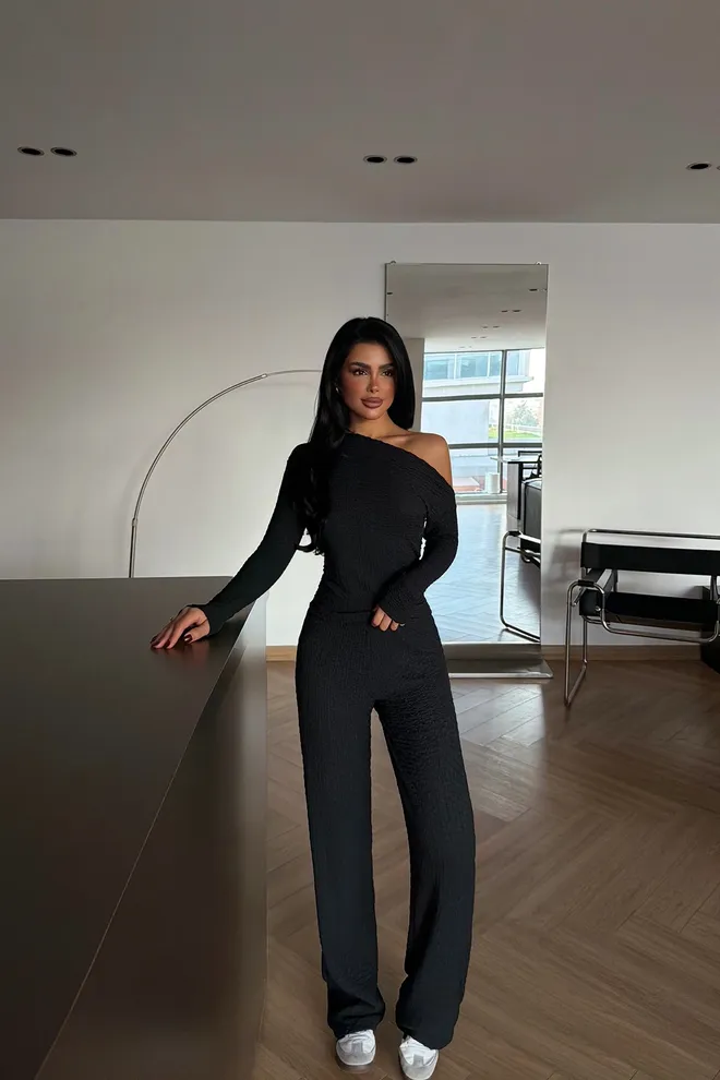 EYYO ATELIER Black Sexy Elegant Formal Suit Wholesale Clothing Work