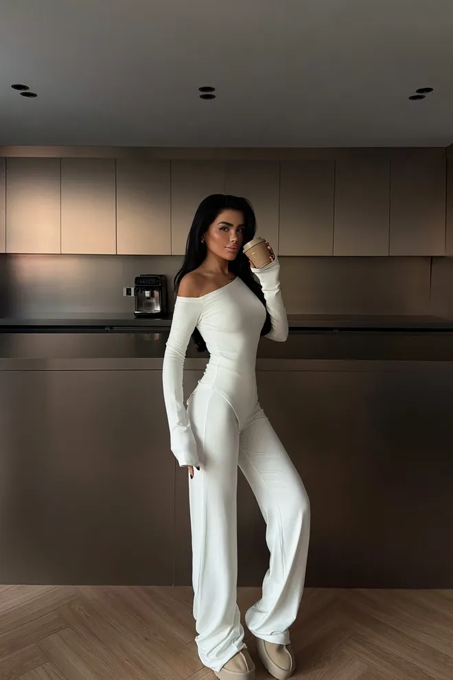 EYYO ATELIER White Elegant Formal Slim Fit Suit Wholesale Clothing Work