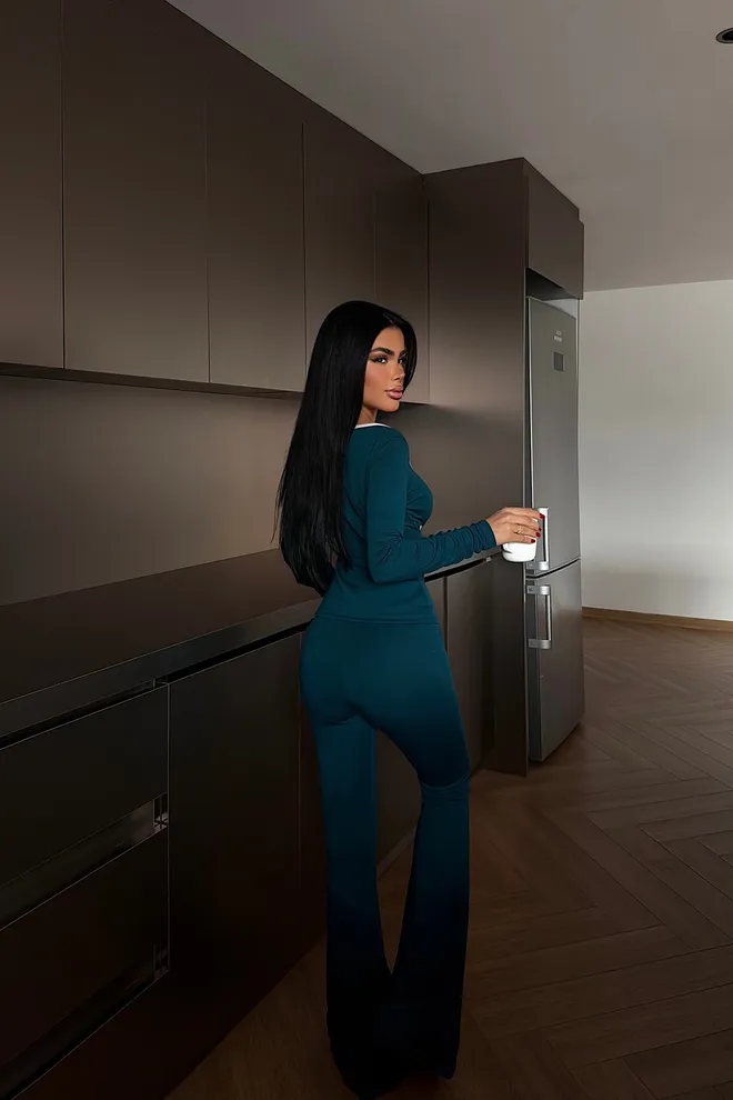 EYYO ATELIER Navy Blue Slim Fit Casual Sexy Suit Wholesale Clothing Spring