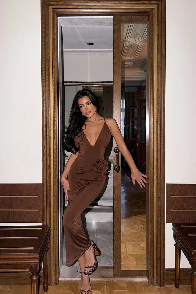 EYYO ATELIER Maro Sexy Elegant Rochie Bodycon Îmbrăcăminte cu ridicata Sexy