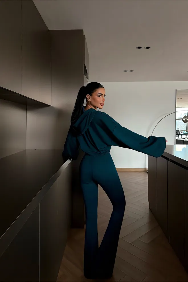 EYYO ATELIER Set Lacivert Spor Giyim Günlük Toptan Giyim Bahar