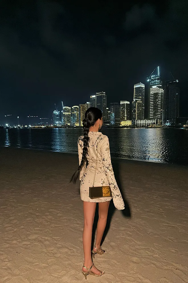 EYYO ATELIER Gold Sequined Sexy Bodycon Mini Dress Wholesale Clothing Formal