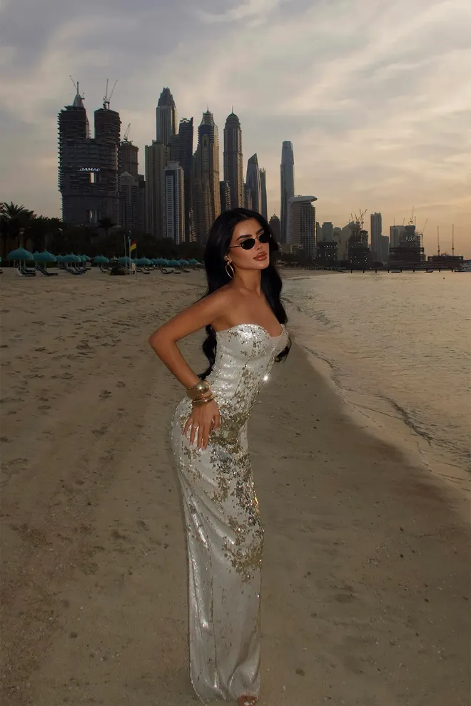 EYYO ATELIER White Sexy Glam Bodycon Dress Wholesale Clothing Spring