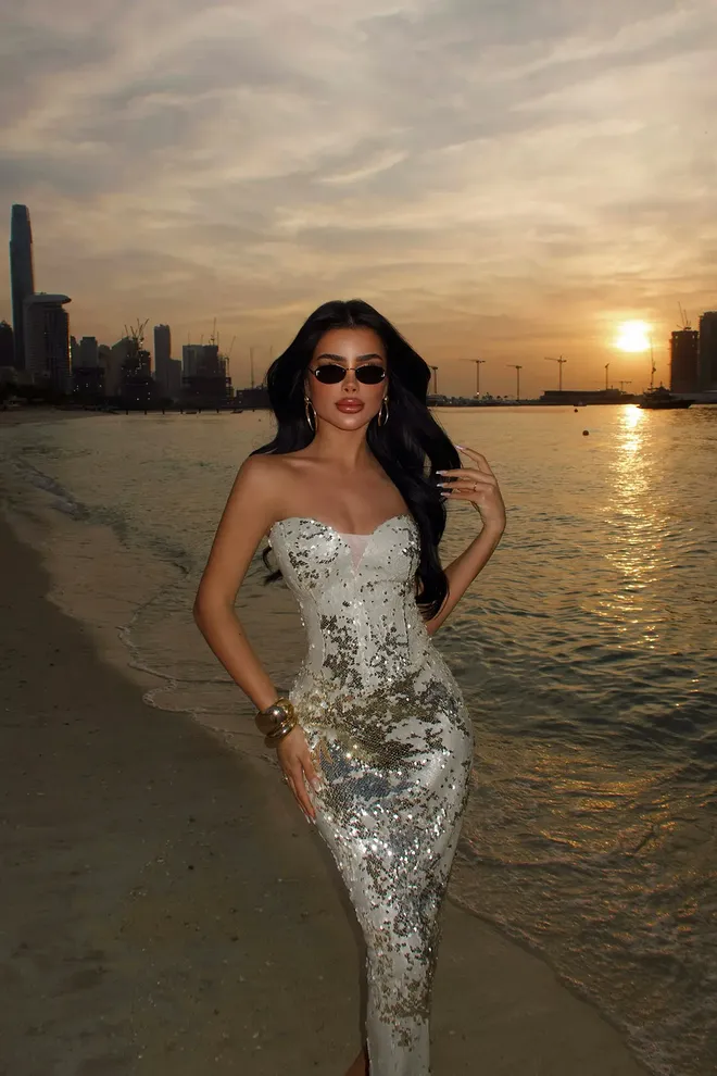 EYYO ATELIER White Sexy Glam Bodycon Dress Wholesale Clothing 1