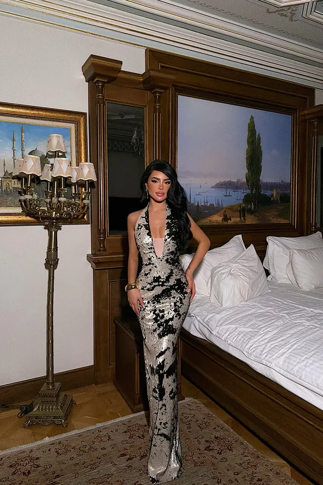 EYYO ATELIER Black Sexy Glam Elegant Formal Dress Wholesale Clothing 1