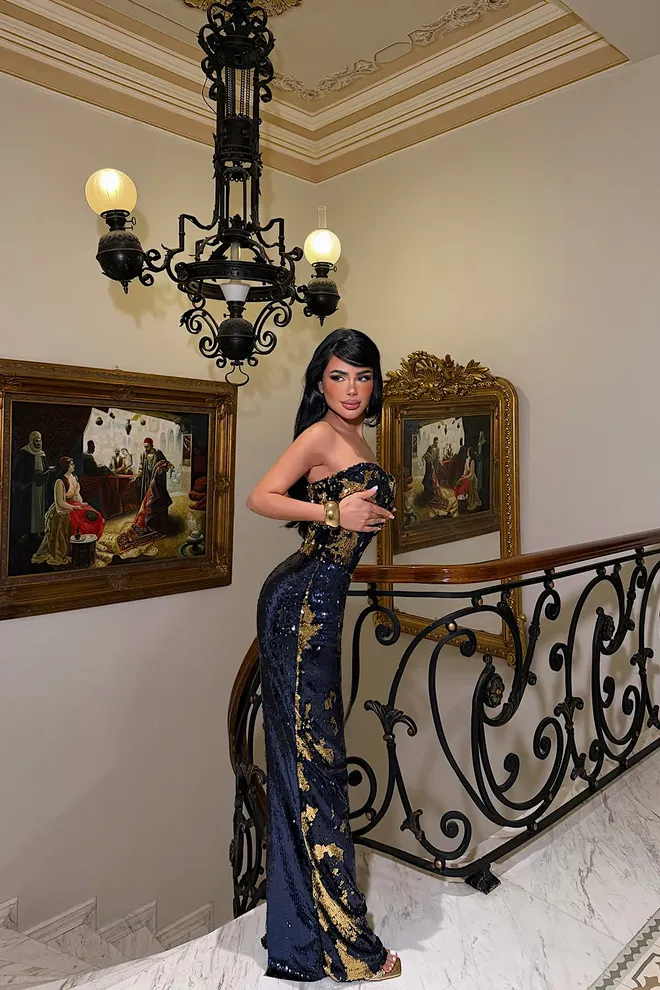 EYYO ATELIER Black Sequined Sexy Glam Bodycon Dress Wholesale Clothing Spring