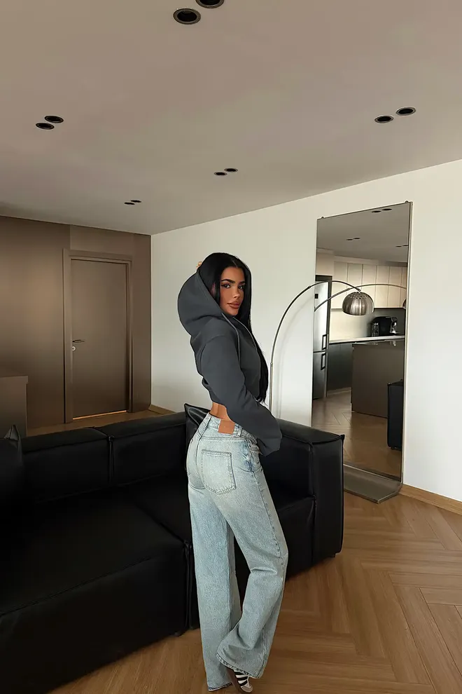 EYYO ATELIER Black Casual Sporty Slim Fit Cardigan Wholesale Clothing Spring