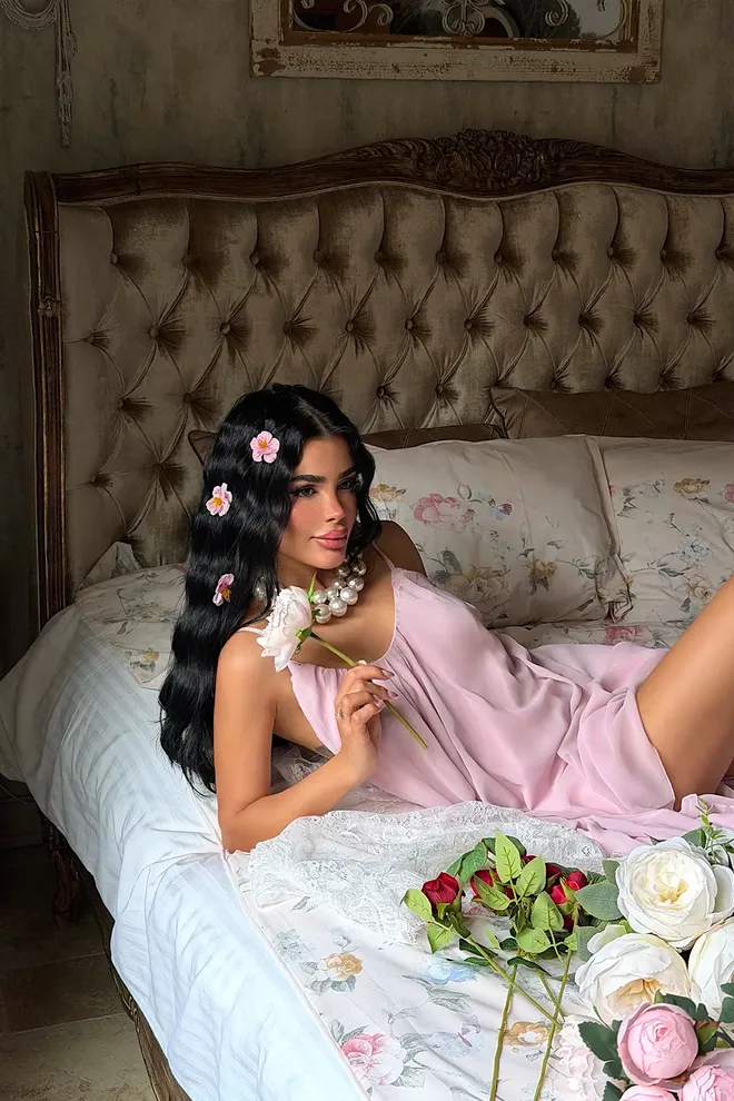 EYYO ATELIER Pink Elegant Sexy Casual Formal Dress Wholesale Clothing 1