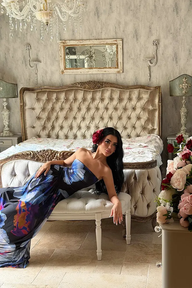 EYYO ATELIER فستان أسود ماكسي بليزر أنيق ملابس بالجملة كوكتيل