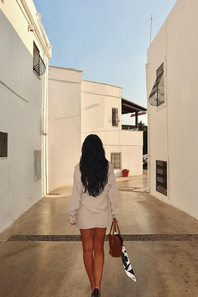 Ilia Conjunto De Falda Beige Ropa al por mayor Formal