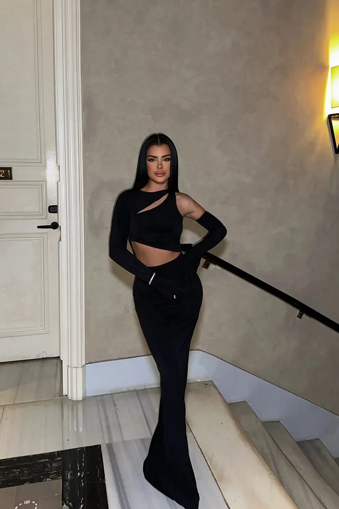 Ilia Juoda Seksuali Eleganti Oficiali Glam Kūną Liečianti Suknelė Didmeninė prekyba drabužiais Čiuožėjos